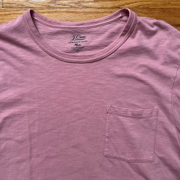 J Crew Garment Dyed Pocket T Shirt - Picture 2 of 4